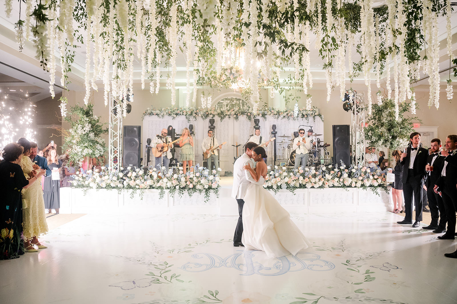An Elevated Garden Party Brought Indoors in South Louisiana | Lafayette Wedding Planner